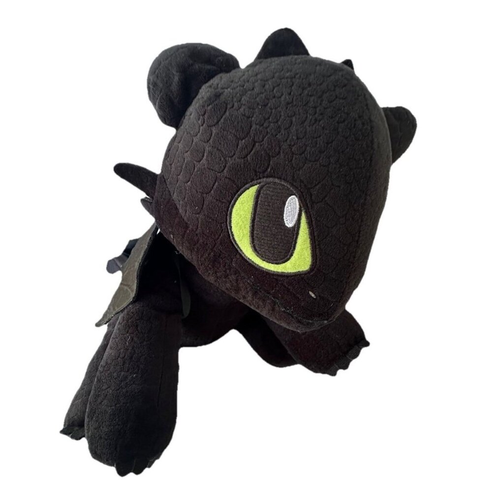 Retired Rare New Build a Bear HOW TO TRAIN‎ YOUR DRAGON TOOTHLESS Deluxe Plush